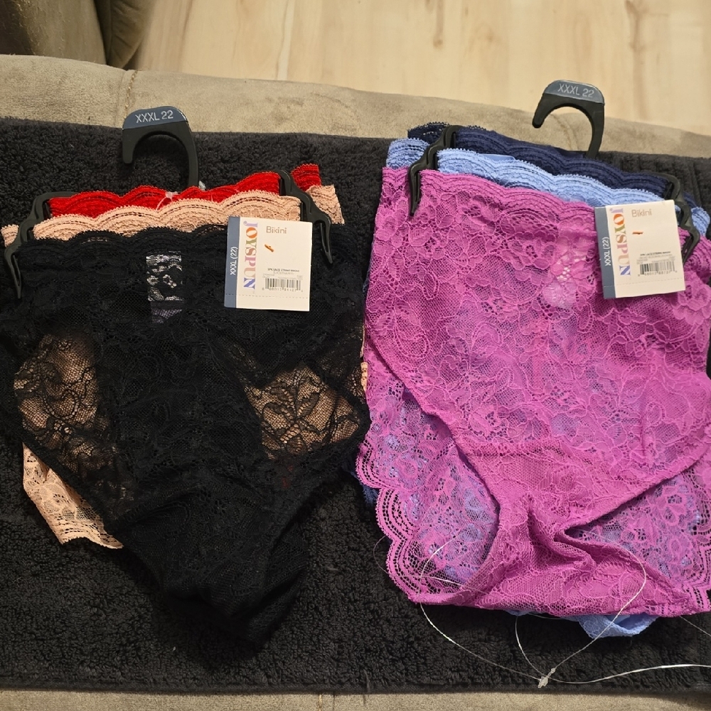 Joyspun Bikini Bundle Two Packs Of Three Size XXXL New In Package